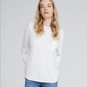 J Brand Long Sleeve Pocket Tee
